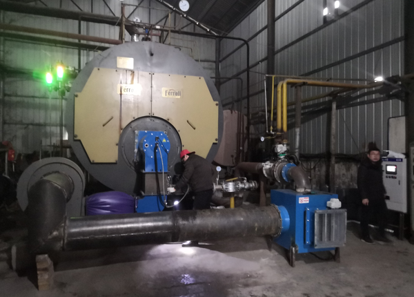 新密纸厂10吨蒸汽炉低氮燃烧机改造